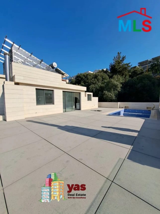 Yarzeh 450m2 | 100m2 Terrace | Triplex | Decorated | Pool | View | PA