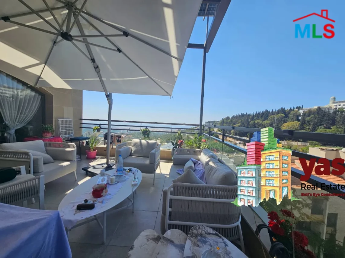 Jamhour 220m2 | 25m2 Terrace | Furnished | Solar System | Decorated|PA