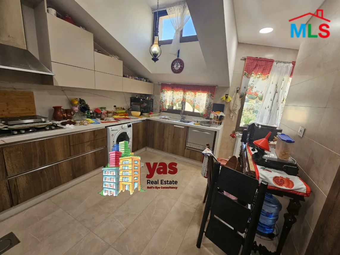 Jamhour 220m2 | 25m2 Terrace | Furnished | Solar System | Decorated|PA