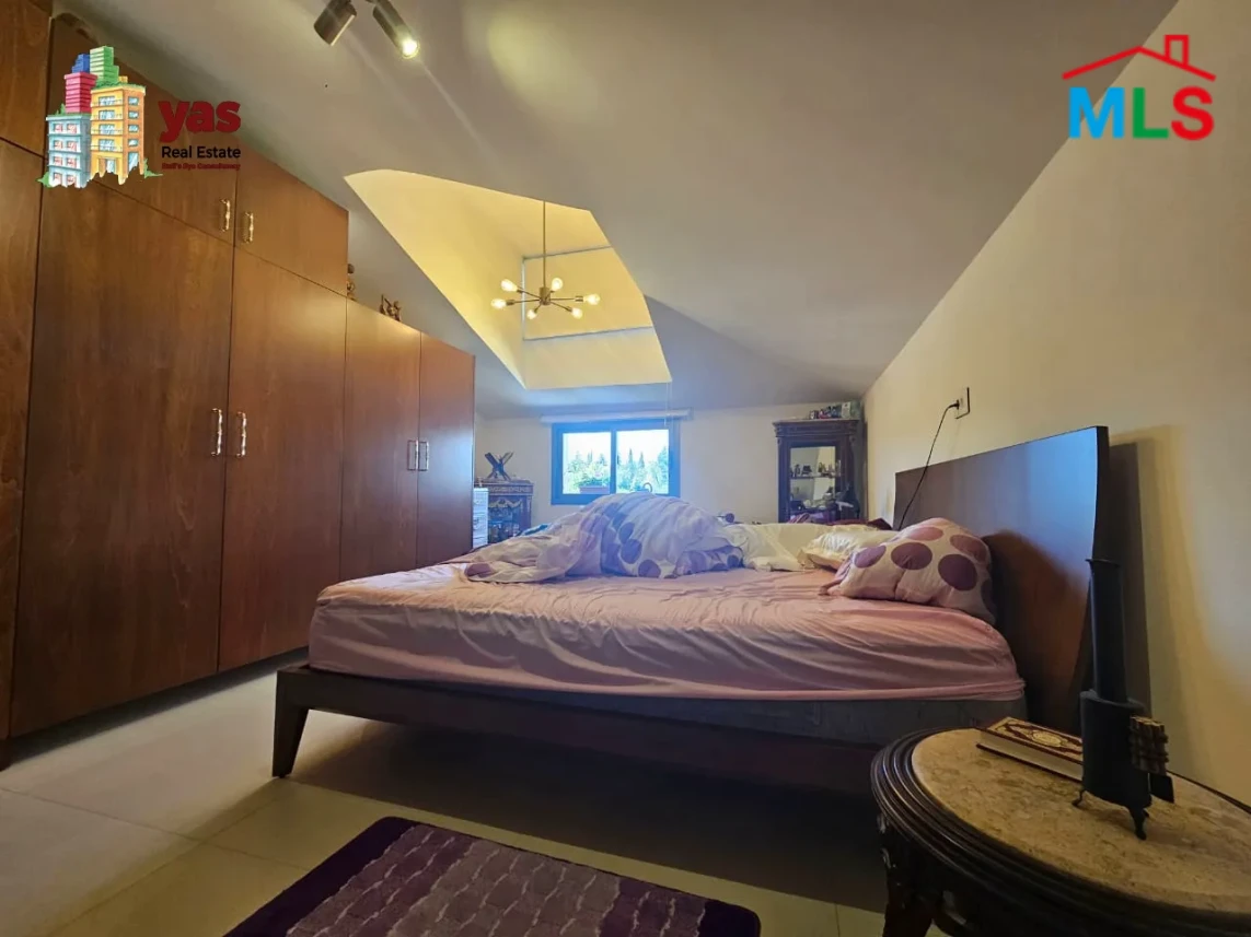 Jamhour 220m2 | 25m2 Terrace | Furnished | Solar System | Decorated|PA