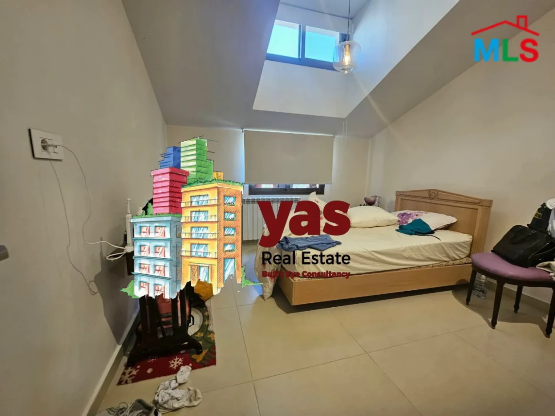 Jamhour 220m2 | 25m2 Terrace | Furnished | Solar System | Decorated|PA
