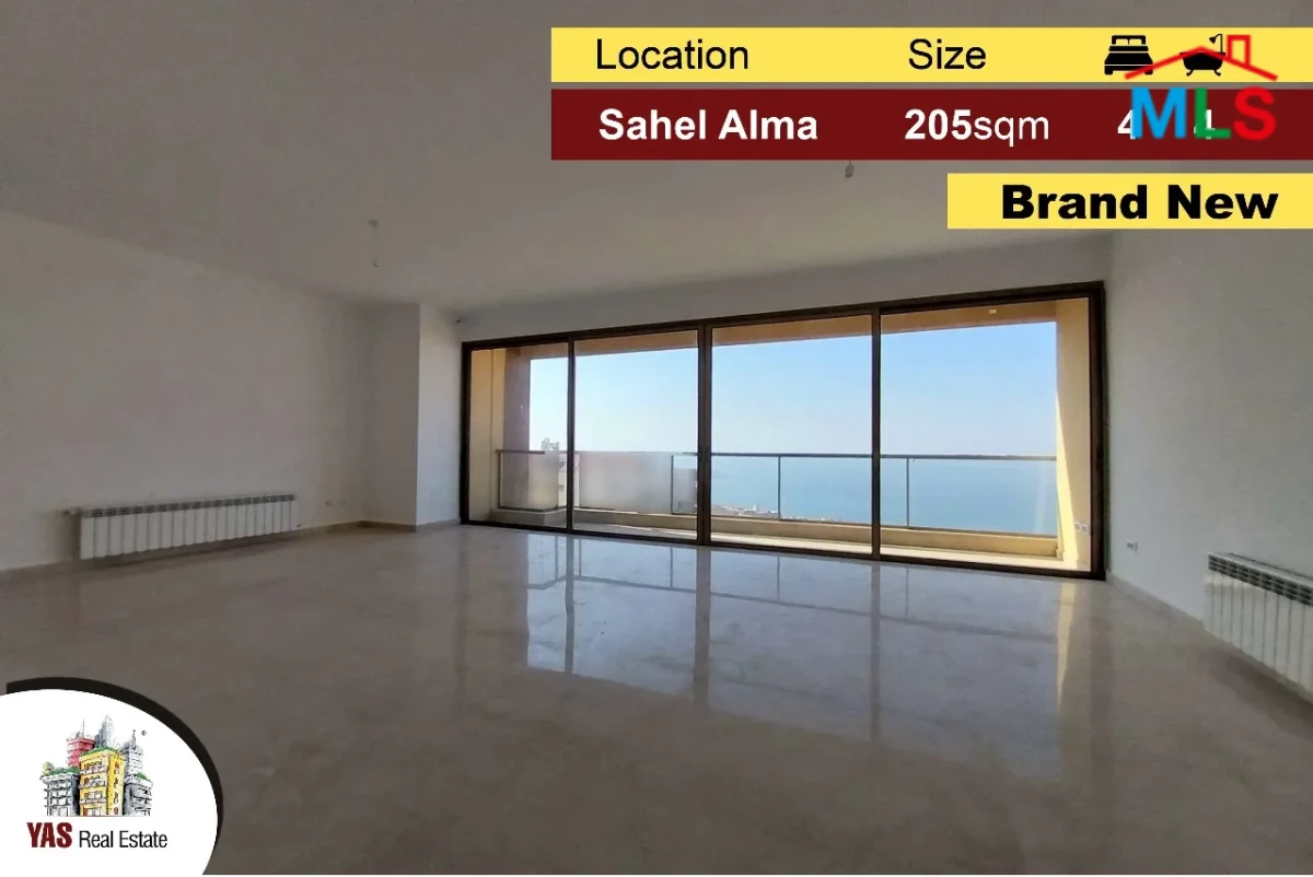 Sahel Alma 205m2 | Rent | Gated Community | Brand-New | IV