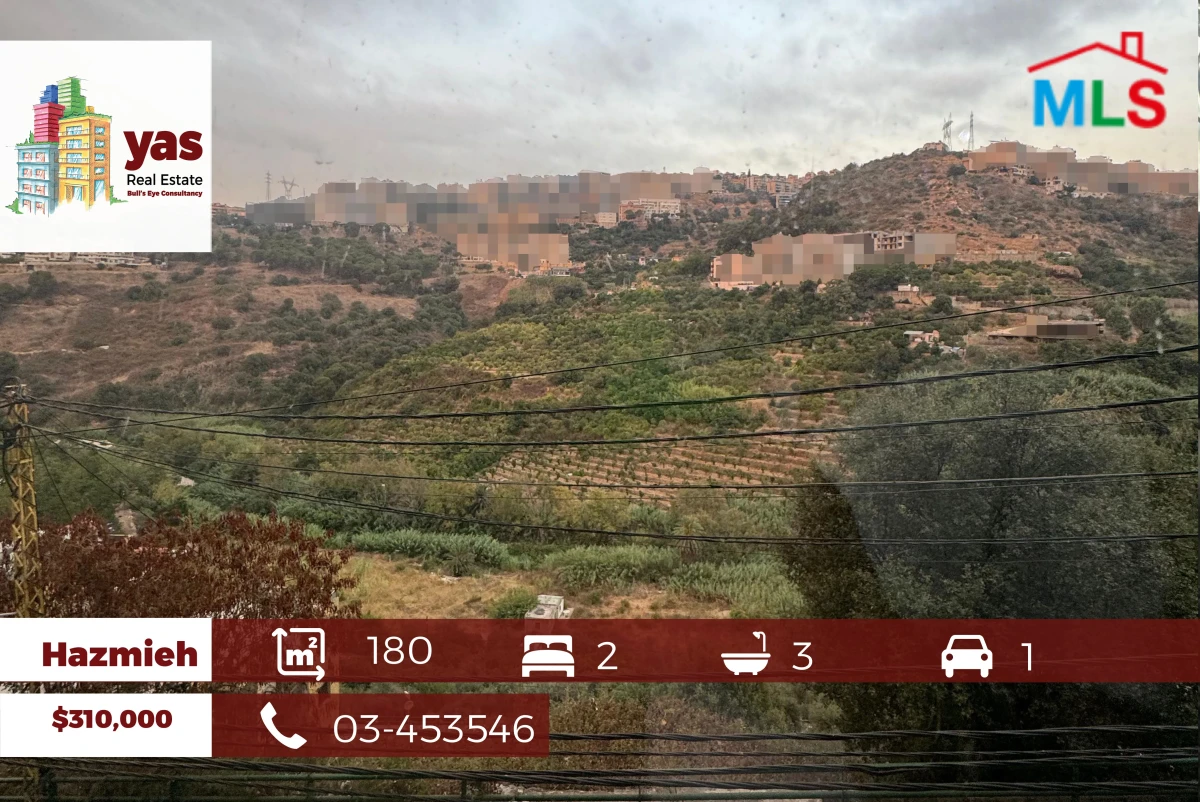 Hazmieh 180m2 | Well Maintained | Prime Location | Greenery View | PA