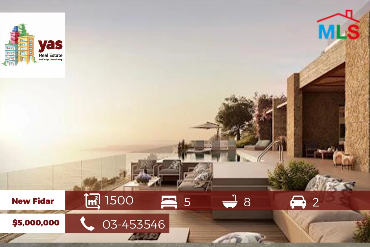New Fidar 1500m2 | Villa | Luxury Decorated | Super Deluxe|Sea View|PA