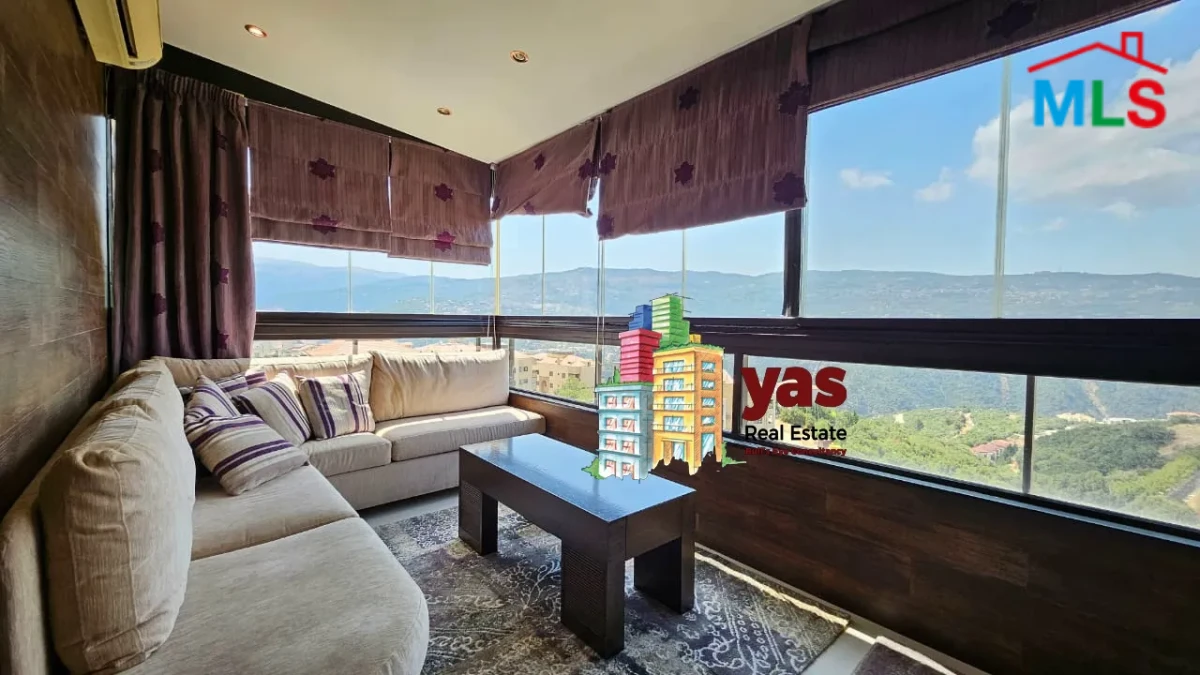 Ajaltoun 115m2 | Furnished FLat | Decorated | Open Mountain View | RO