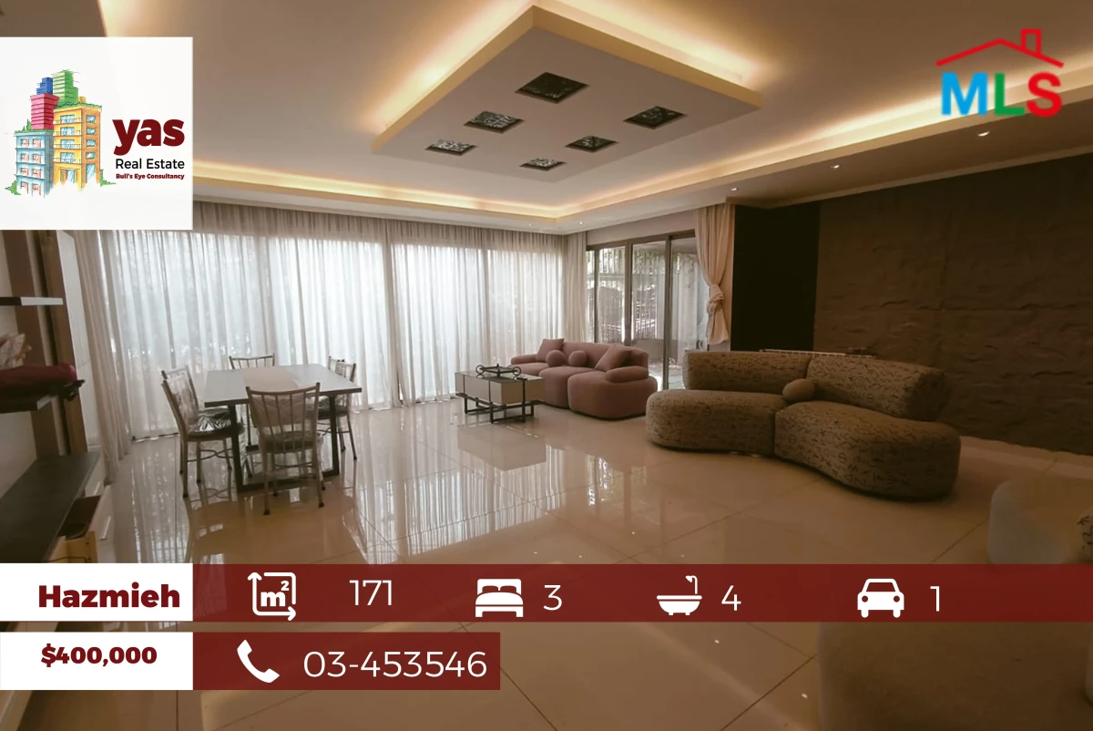 Hazmieh 171m2 | Private Entrance| Decorated | Prime Location | AA