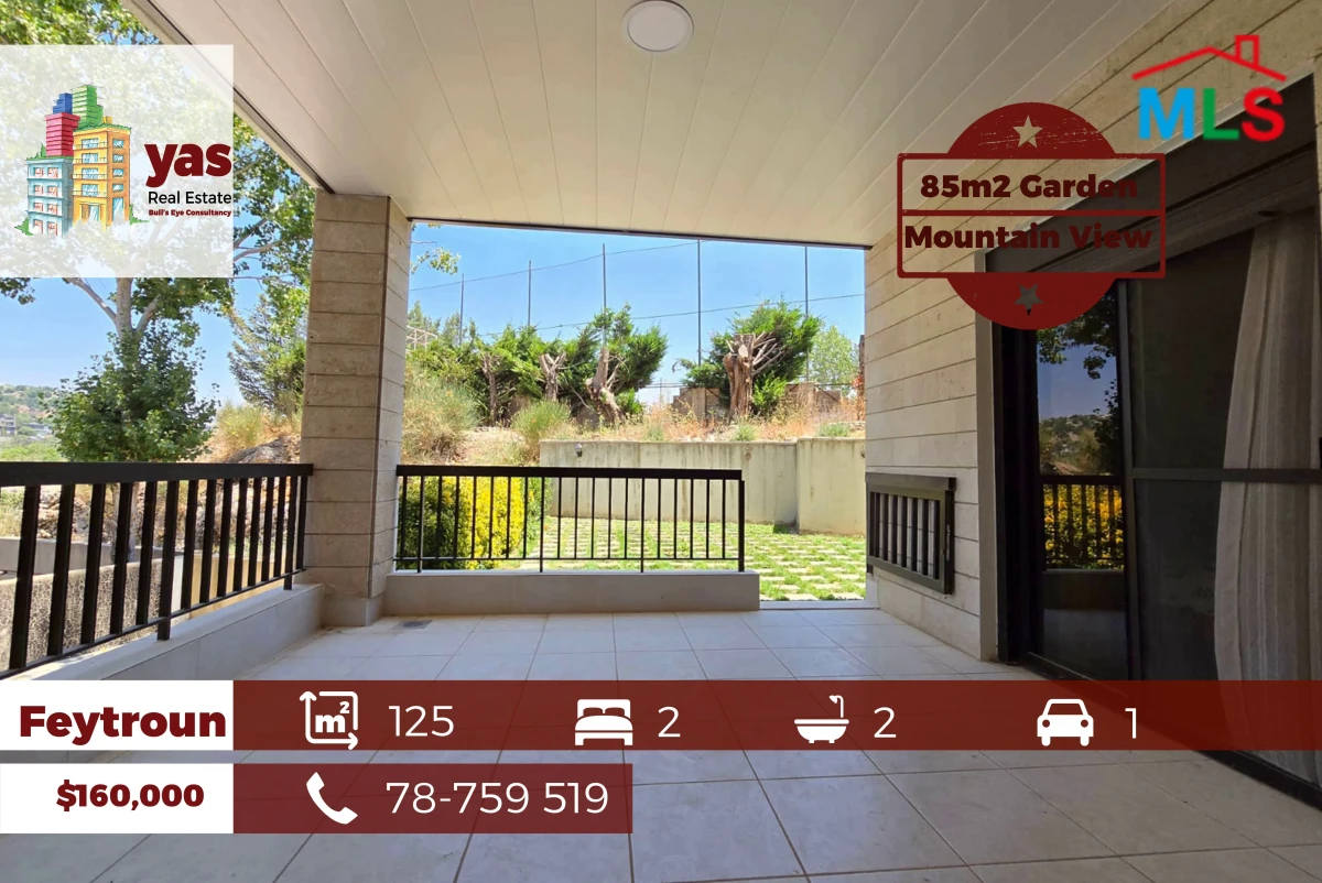 Feytroun 125m2 | 85m2 Garden | Well Maintained | Calm | DA/KH/JK