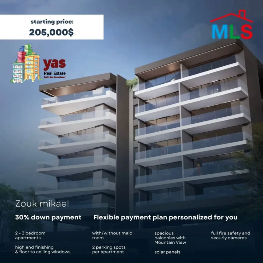 Zouk Mikael 145m2/160m2/190m2 | Brand New | Mountain View | EH