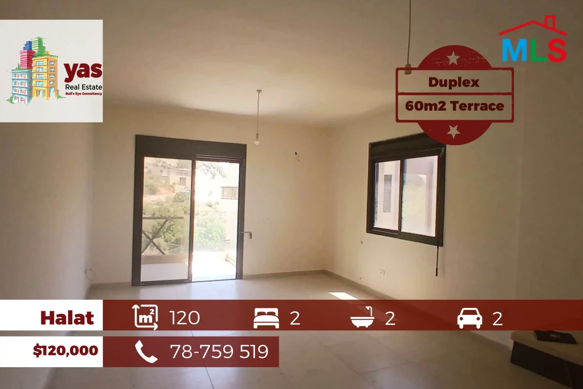 Halat 120m2 | 60m2 Terrace | Duplex | Sea View | High End | ABA
