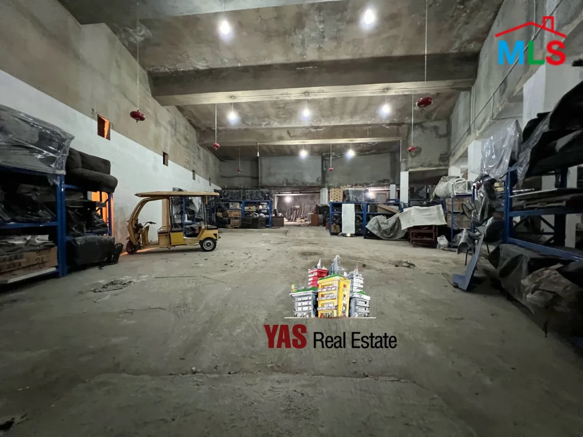 Haret Sakher 1000m2 | Warehouse | Huge open space | EH/YV