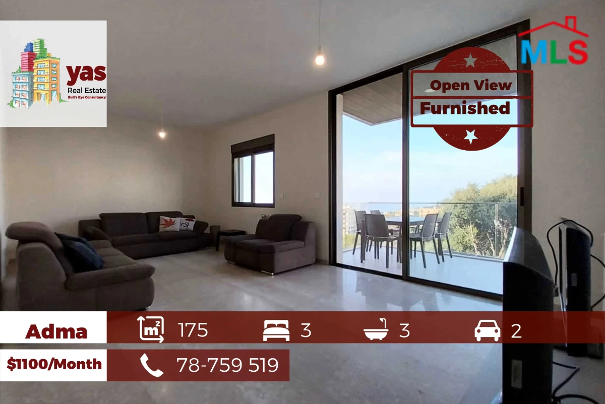 Adma 175m2 | Furnished | Rent | Open View | Excellent Condition | IV