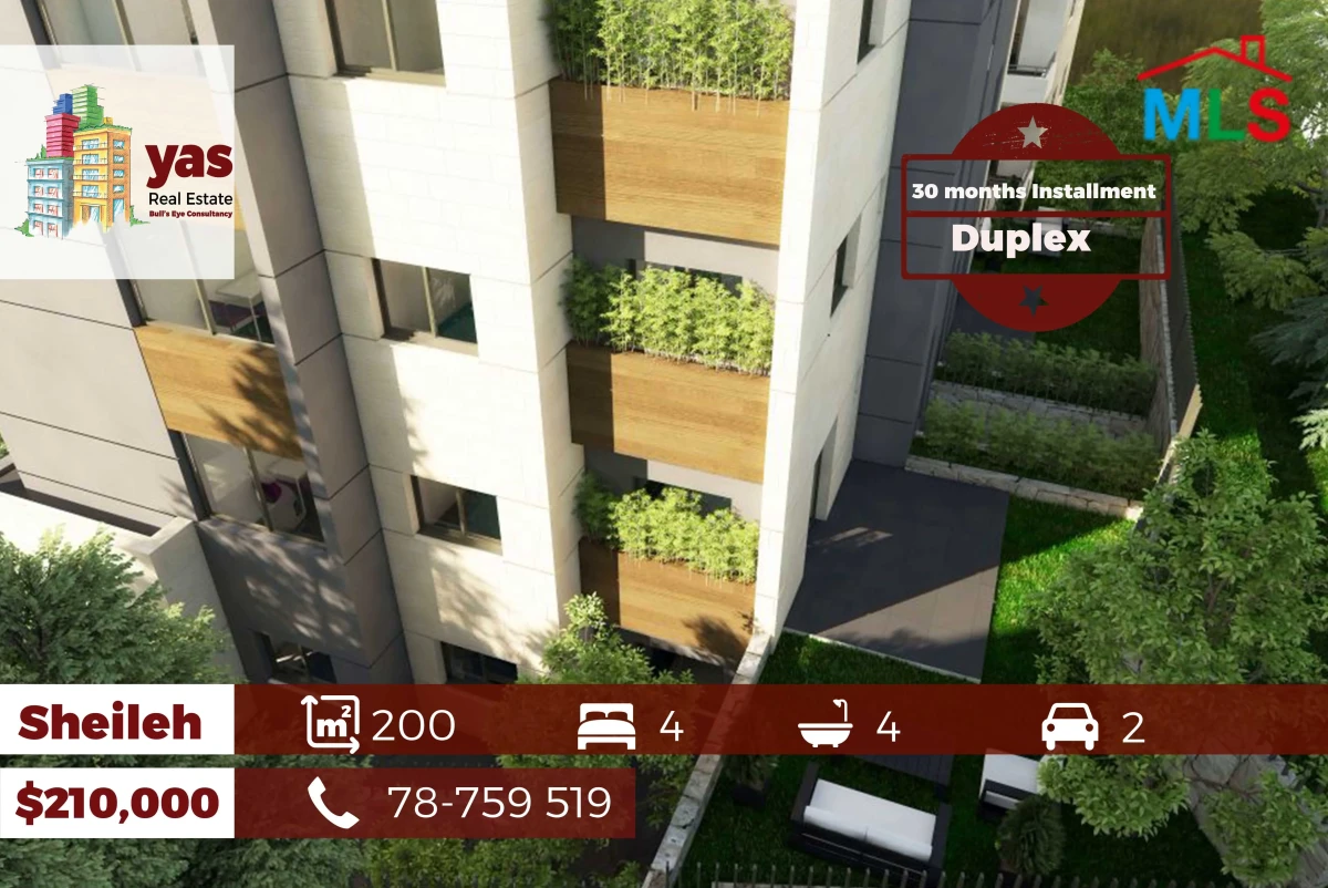 Sheileh 200m2 | Under Construction | Pyt Facilities | New | GA