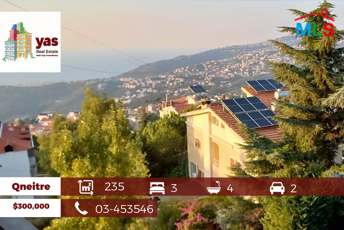 Rabweh 232m2 | 100m2 Terrace | Prime Location | New | PA