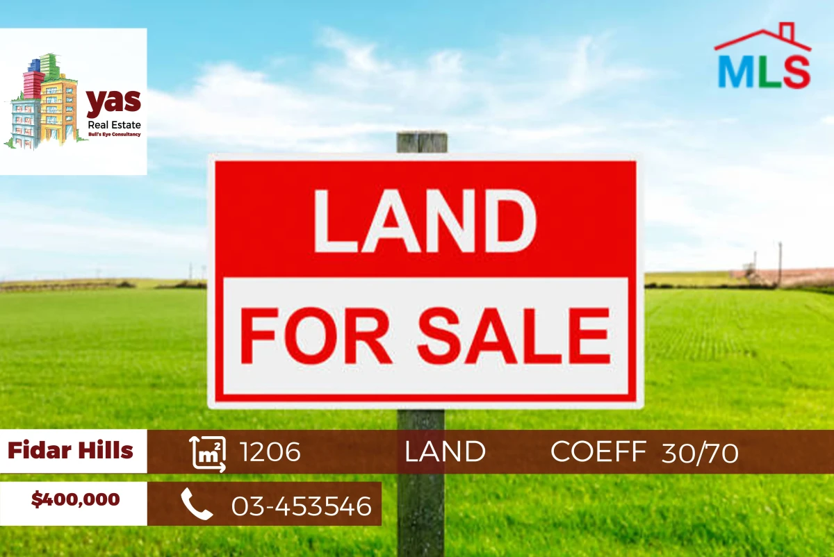 Fidar Hills 1206m2 | Land | Residential | Panoramic Sea View | ABA