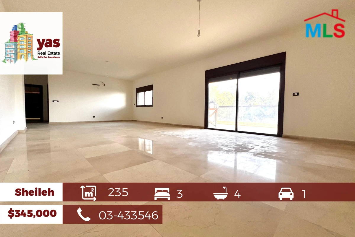 Sheileh 235m2 |Brand New | Ground Floor |Mountain & Sea Views | KS