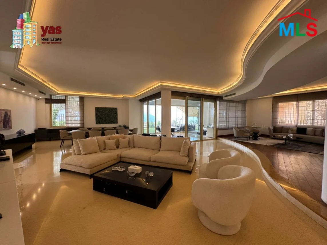 Kfarhbab 450m2 | 300m2 Terrace | Partly Furnished | Sea VIew | CL