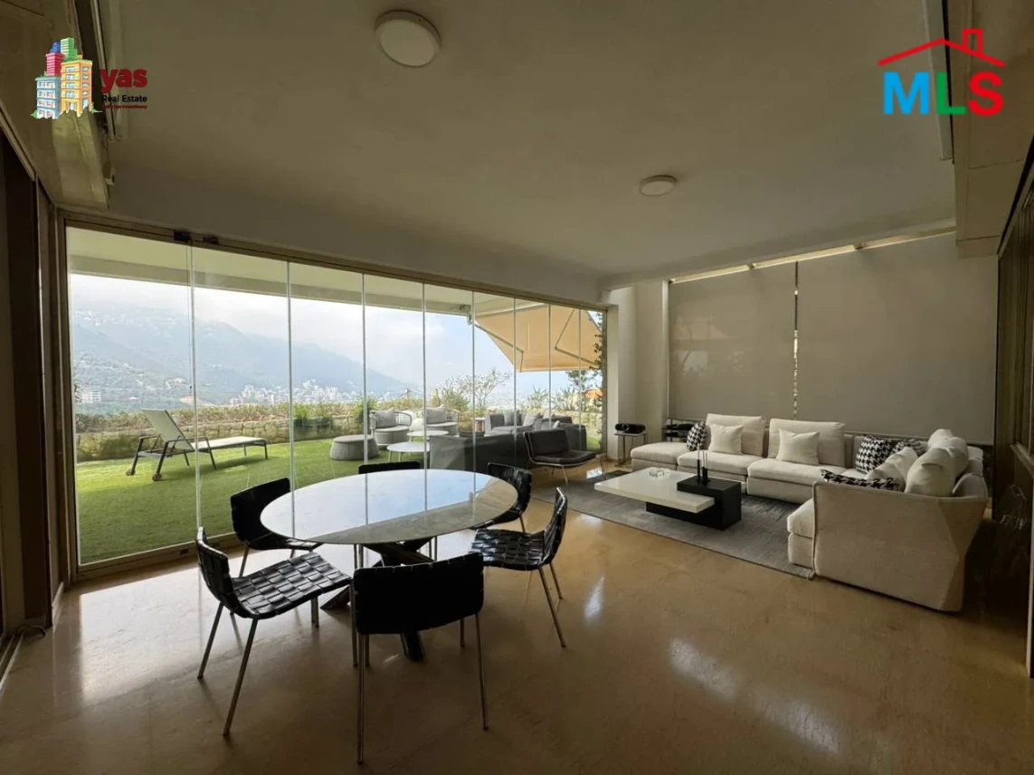 Kfarhbab 450m2 | 300m2 Terrace | Partly Furnished | Sea VIew | CL