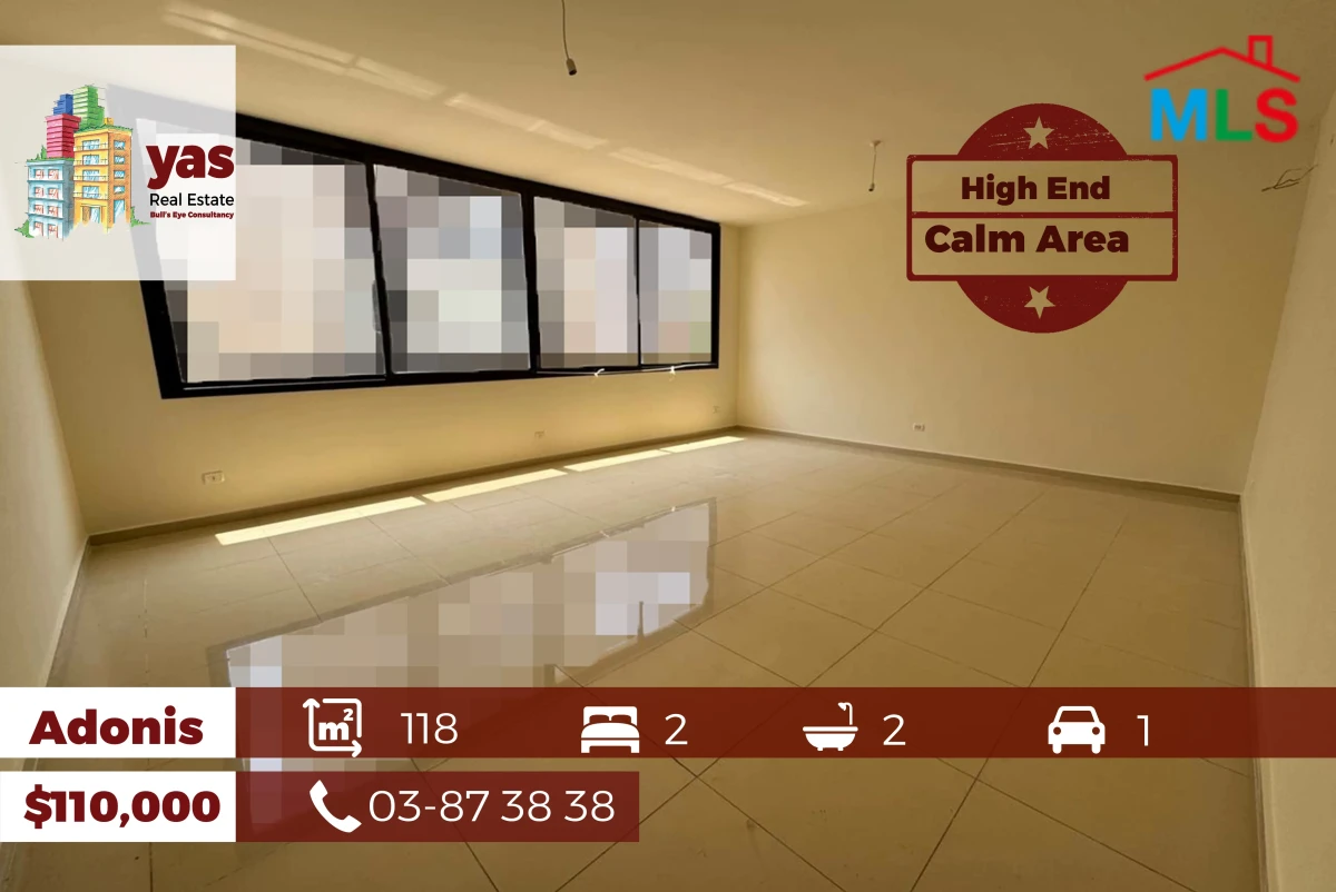 Adonis 118m2 | High End | New | Private Street | Well Lighted | EL/CHN