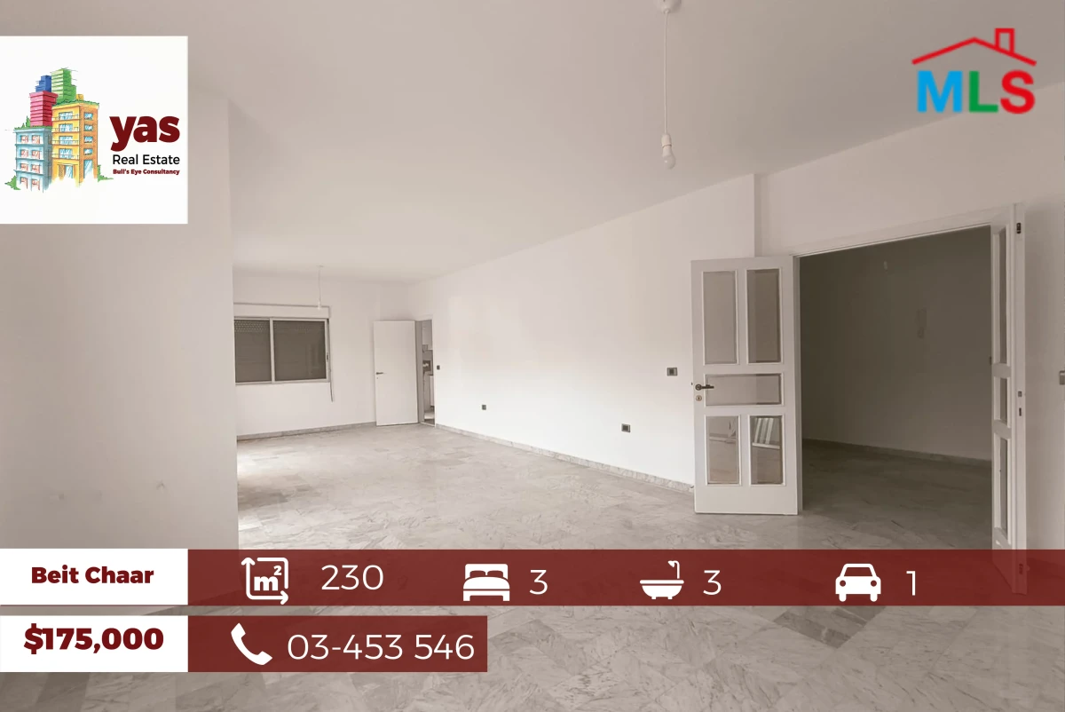 Bet Chaar 230m2 | Renovated | Calm Area | Sea/Greenery View | AA/BA