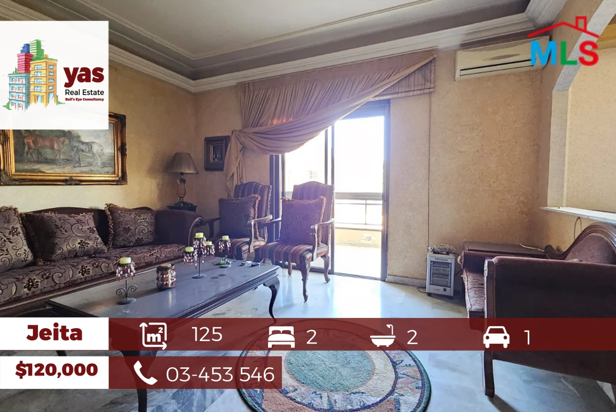 Jeita 125m2 | Well Maintained |Decorated | Prime Location | TO/RB/DO