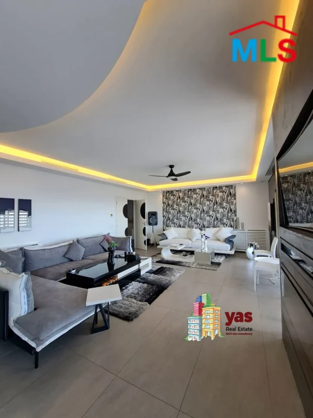 Yarzeh 260m2| Super Deluxe |Luxury Decorated |Furnished |Sea View | PA