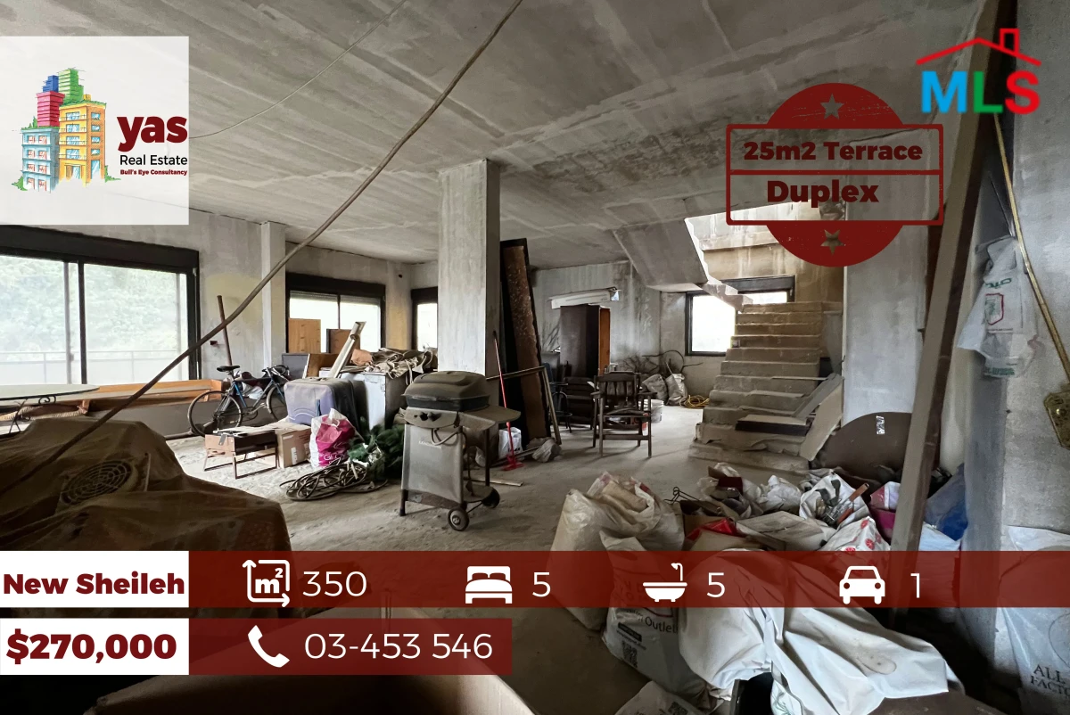 New Sheileh 350m2 | 25m2 Terrace | Last Phase | Prime Location | KS/IV