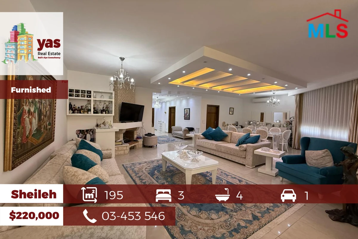 Sheileh 195m2 | 40m2 Terrace | Furnished | High-End | Open View | BA