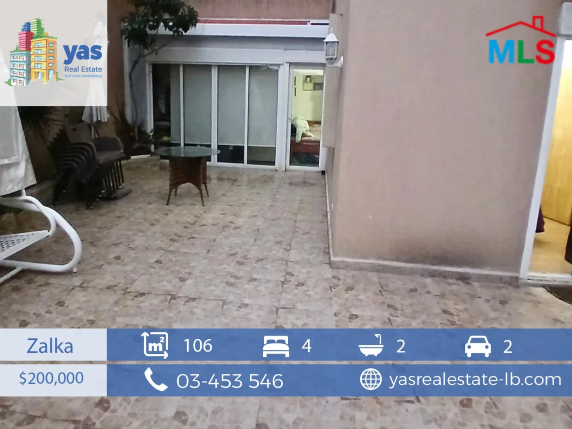 Zalka 106m2 | 98m2 Terrace | Partial Sea View |Semi Furnished | MJ