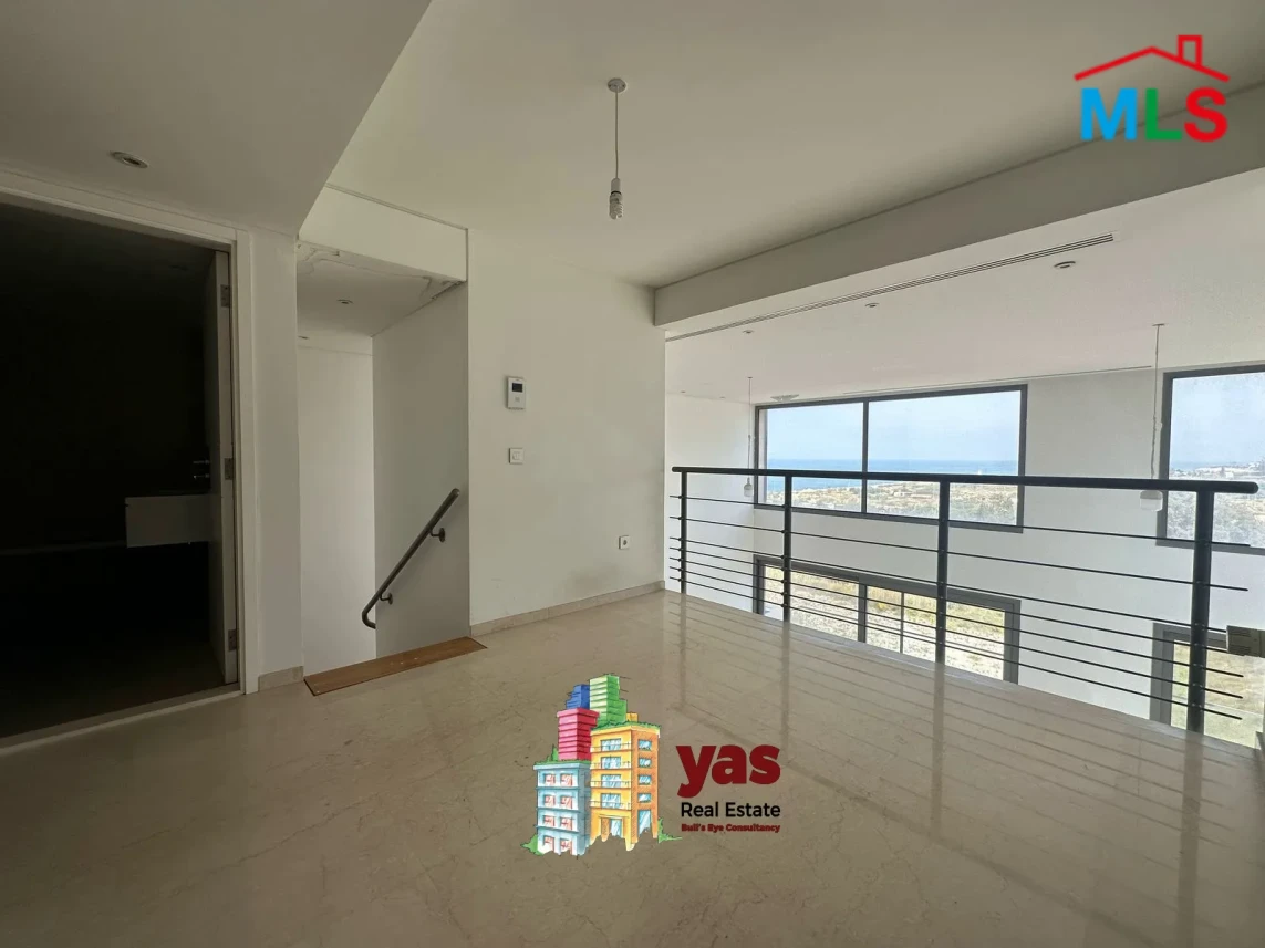 Dbayeh/Waterfront 198m2 | 200m2 Terrace | Gated Community |Sea View|MJ
