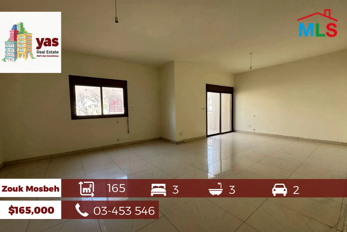 Zouk Mosbeh 195m2 | New | Calm Area | Excellent Condition | EL