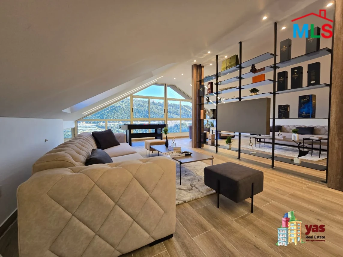Daroun/Harissa 400m2 | 100m2 Terrace | Furnished Villa | High End | DA