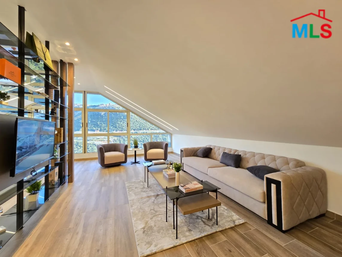 Daroun/Harissa 400m2 | 100m2 Terrace | Furnished Villa | High End | DA