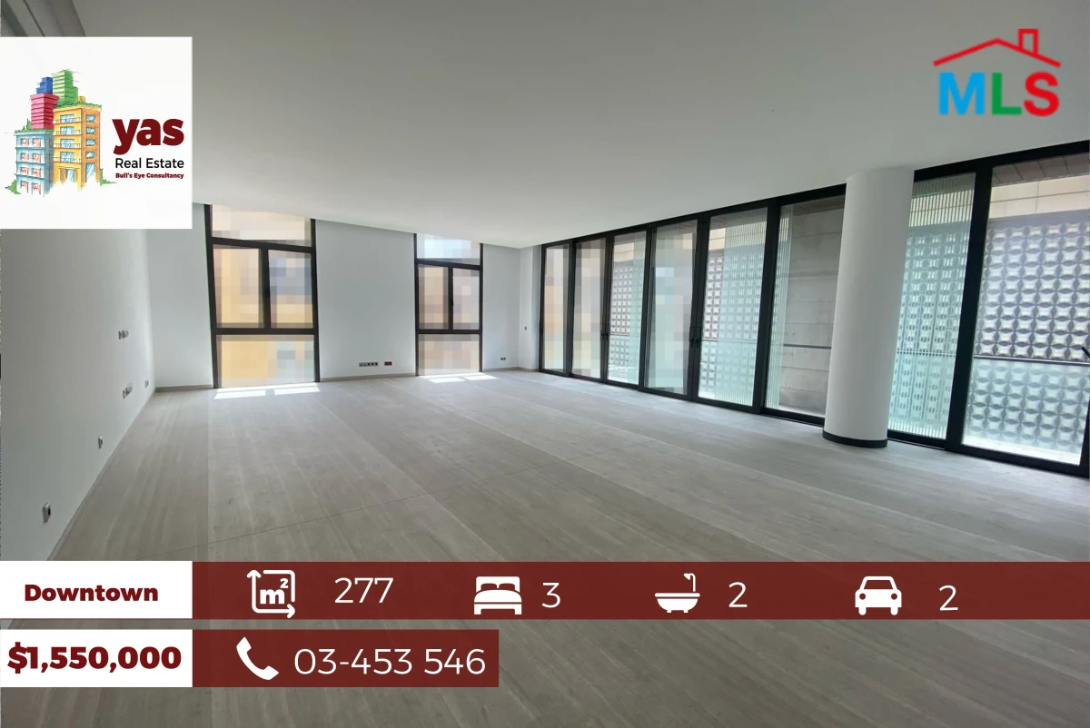 Downtown 277m2 | Fully Decorated | Super Prime Location | PA