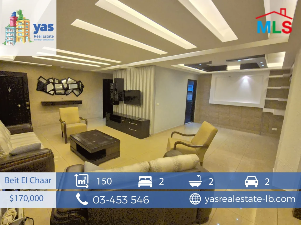 Beit El Chaar 150m2 | Open View | Decorated | PA