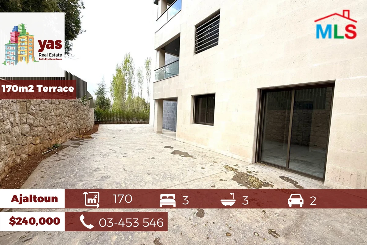 Ajaltoun 170m2 | 170m2 Terrace | New | High End | View | Catch | AC