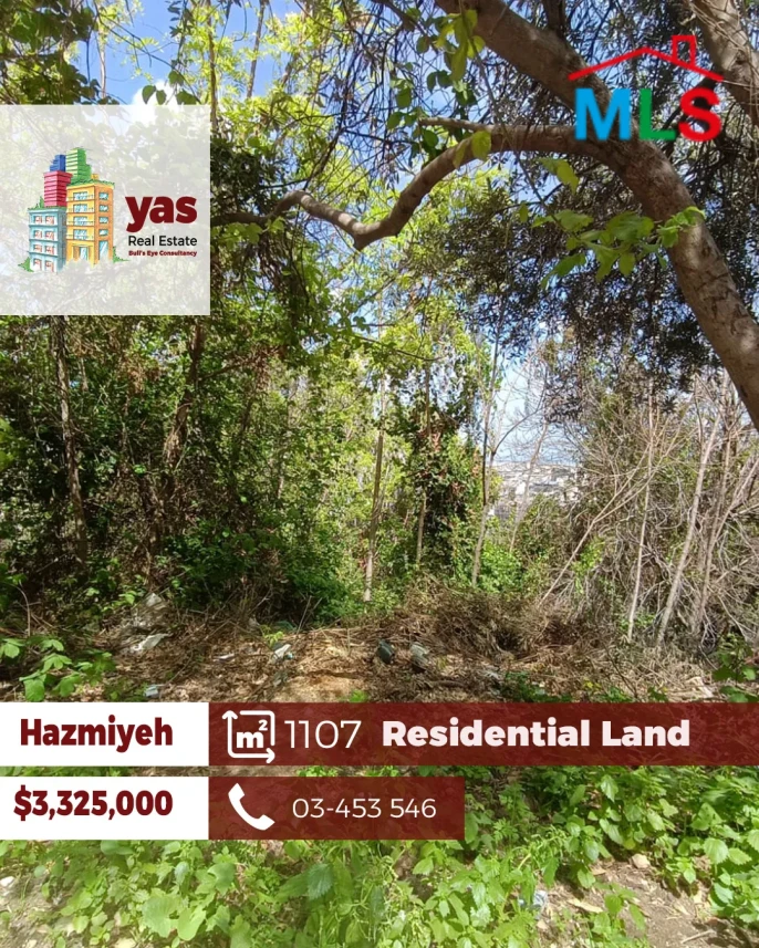 Hazmiyeh/Mar Takla 1107m2 | Classy Area | Quiet Street | AA/KR