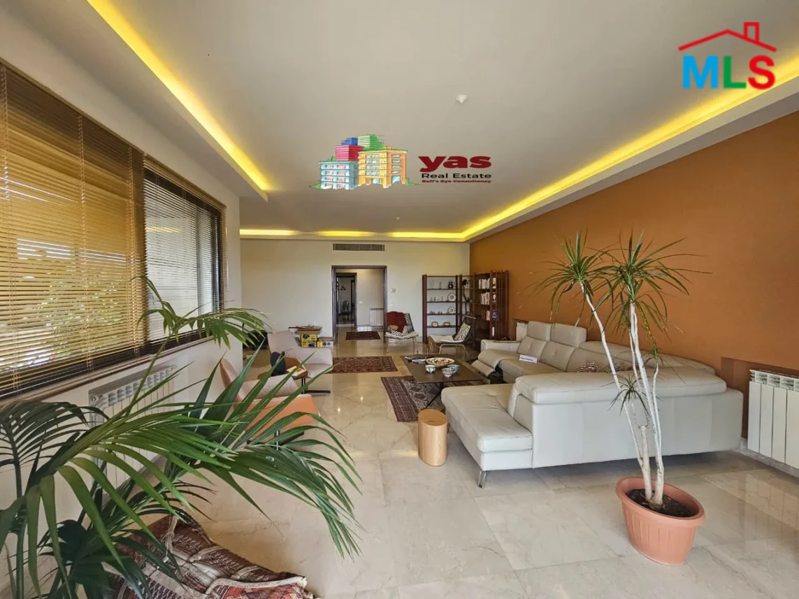 Baabda 300m2 | Decorated | Terrace 20m2/Garden 40m2 |Lux building | PA