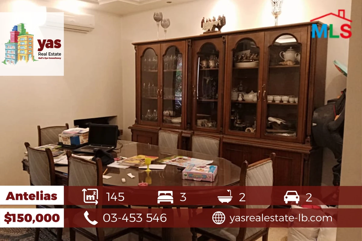 Antelias 145m2 | Good Condition | Decorated | Prime Location | PA
