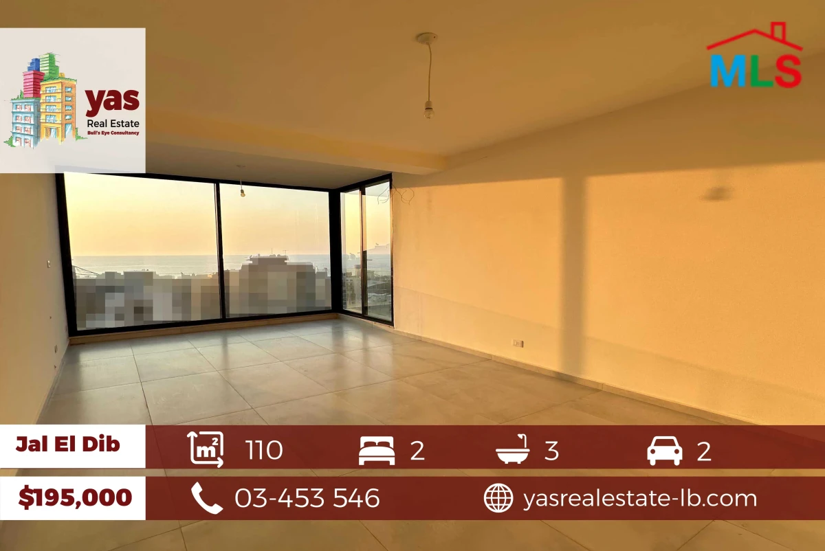 Jal El Dib 110m2 | Brand New | Sea View | Private Street | ABA