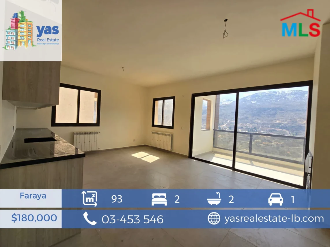 Faraya 93m2 | Modern Chalet | Panoramioc View | High End | DA