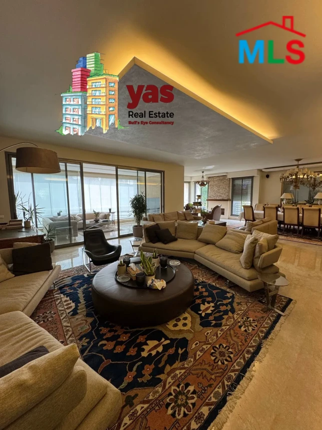 Rabieh 440m2 | 100m2 Garden | Furnished | Classy Apartment | Luxury|CL