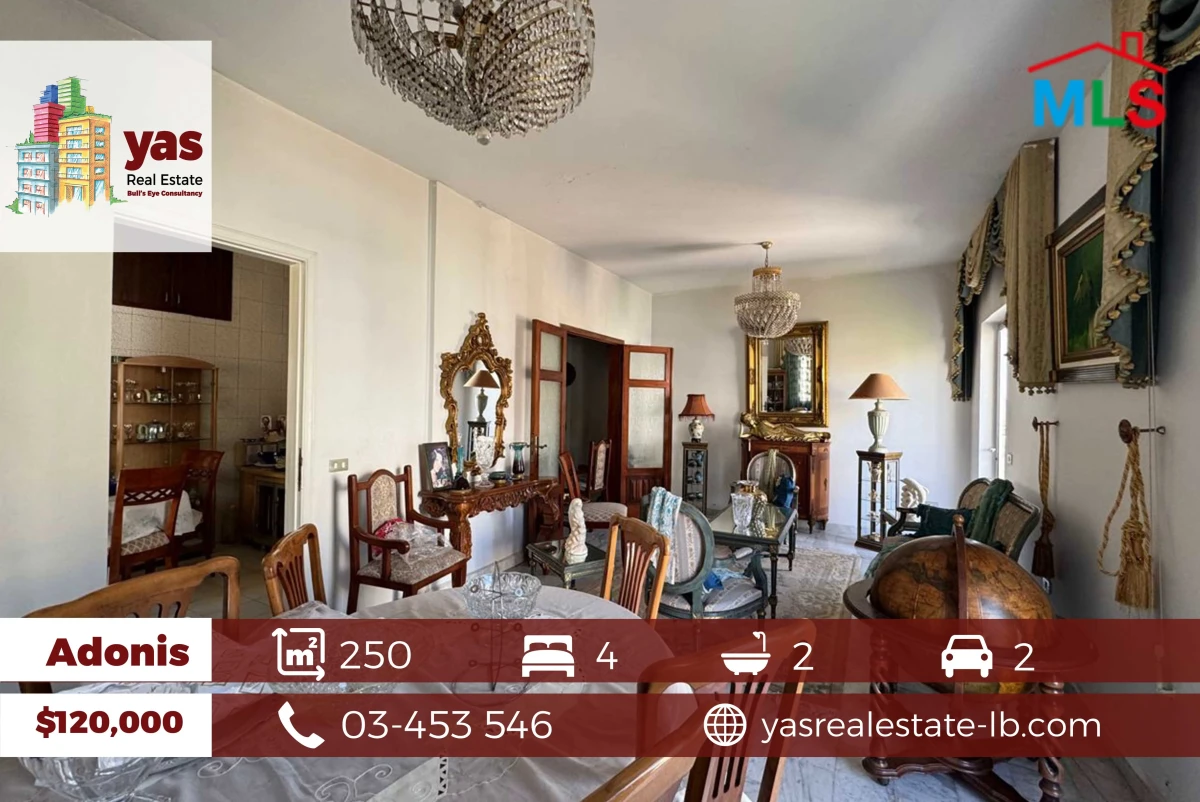 Adonis 250m2 | Well Maintained Flat | Calm Area | Catch | CHN