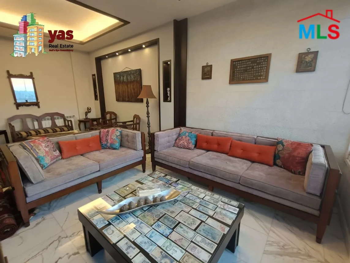 Mar Roukoz 130m2 | Furnished & Decorated | City View | Calm Area | AA