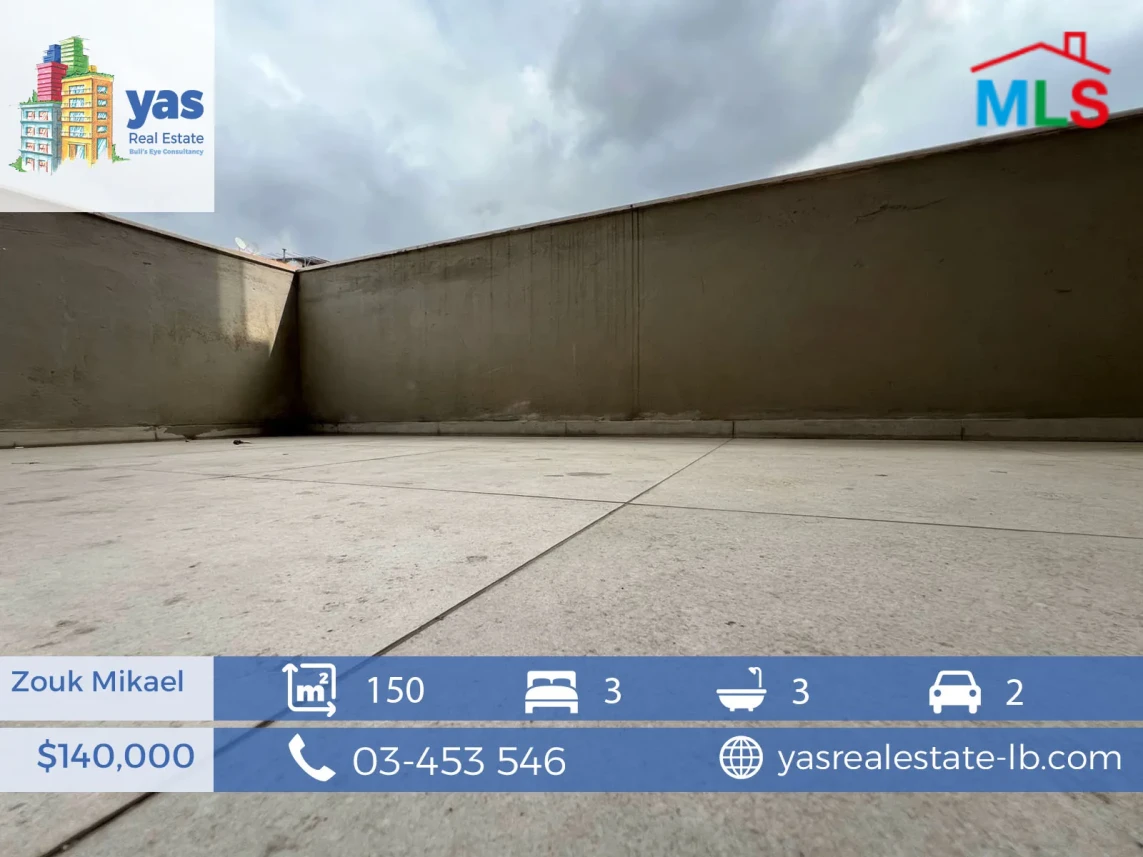 Zouk Mikael 150m2 | 20m2 Terrace | High End | Standard | Calm Area|EH