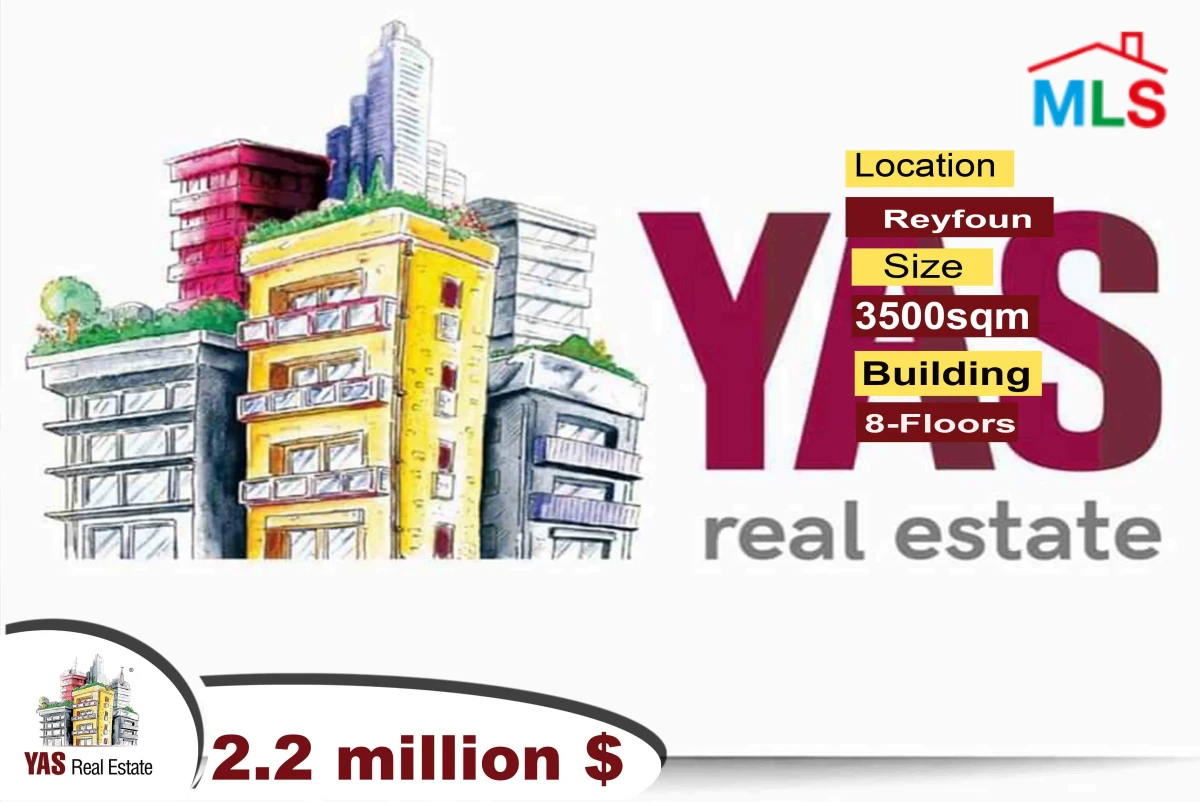 Reyfoun 3500m2 | 8 Floors Building | Perfect Investment | High End |KH