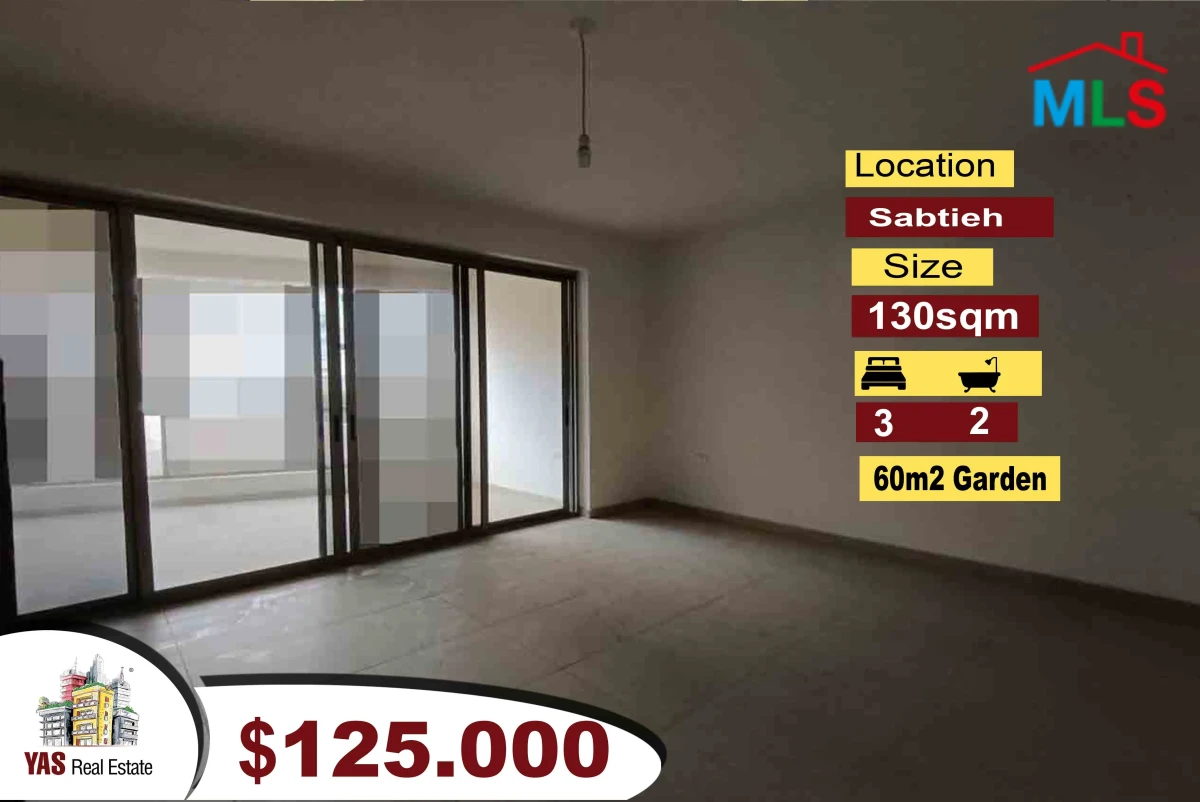 Sabtieh 130+60m2 garden sarkis kello 1000$ per meter or 120m2 2nd floor 125k