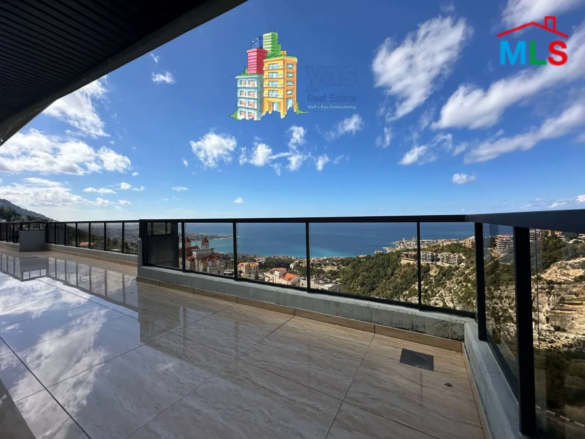 Chnaniir 300m2 | 150m2 Terrace | Fully Furnished | Panoramic View |RA