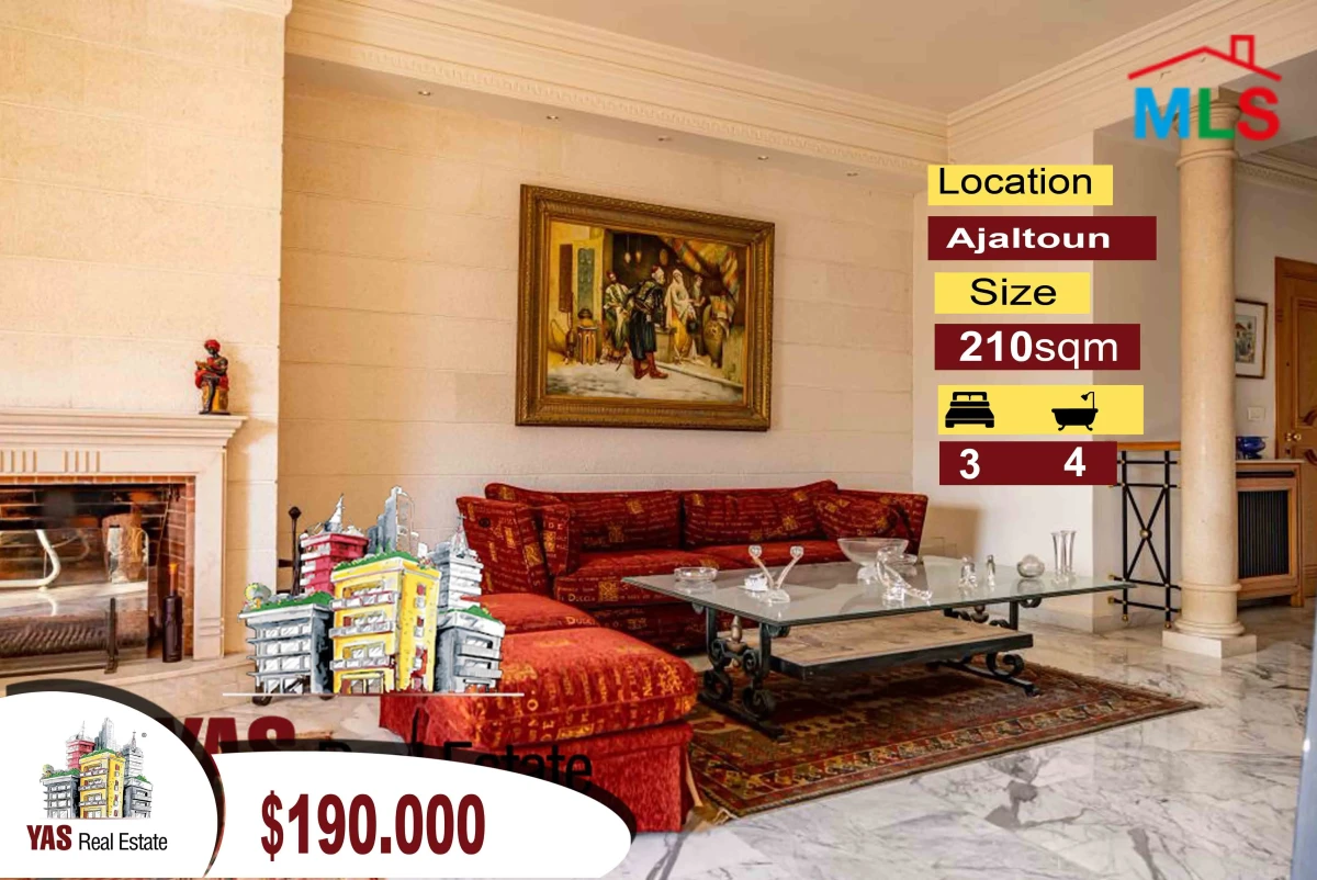 Ajaltoun 210m2 | Mint Condition | Panoramic View | Super Luxurious | C