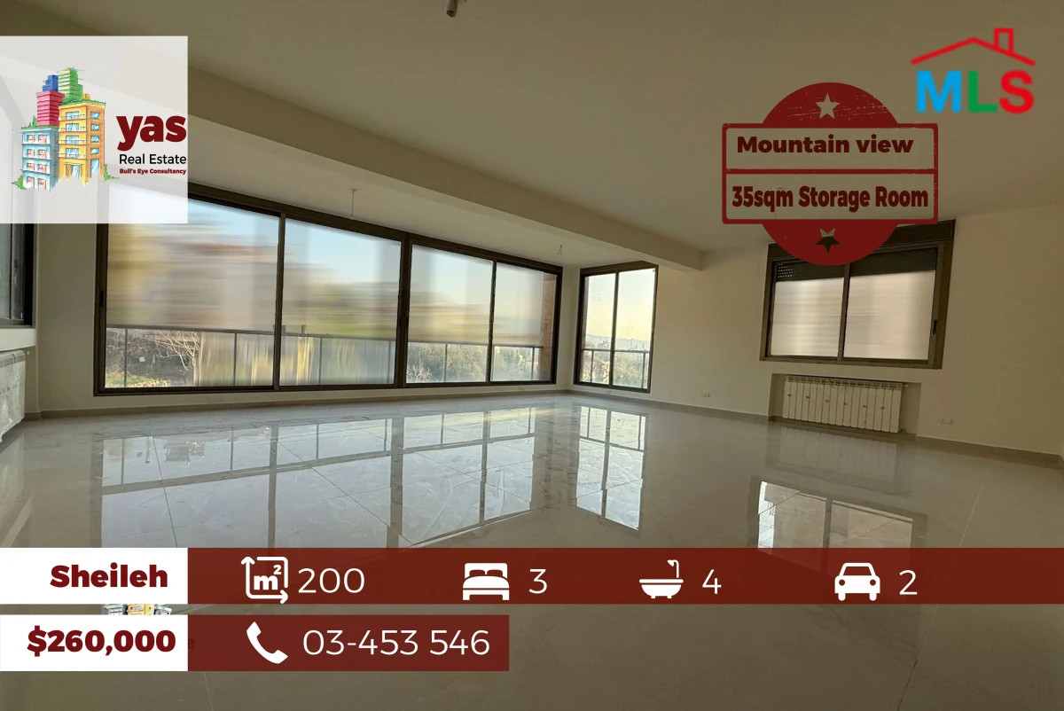 Sheileh 200m2 | prime Location | Panoramic View | Super Luxurious | AC