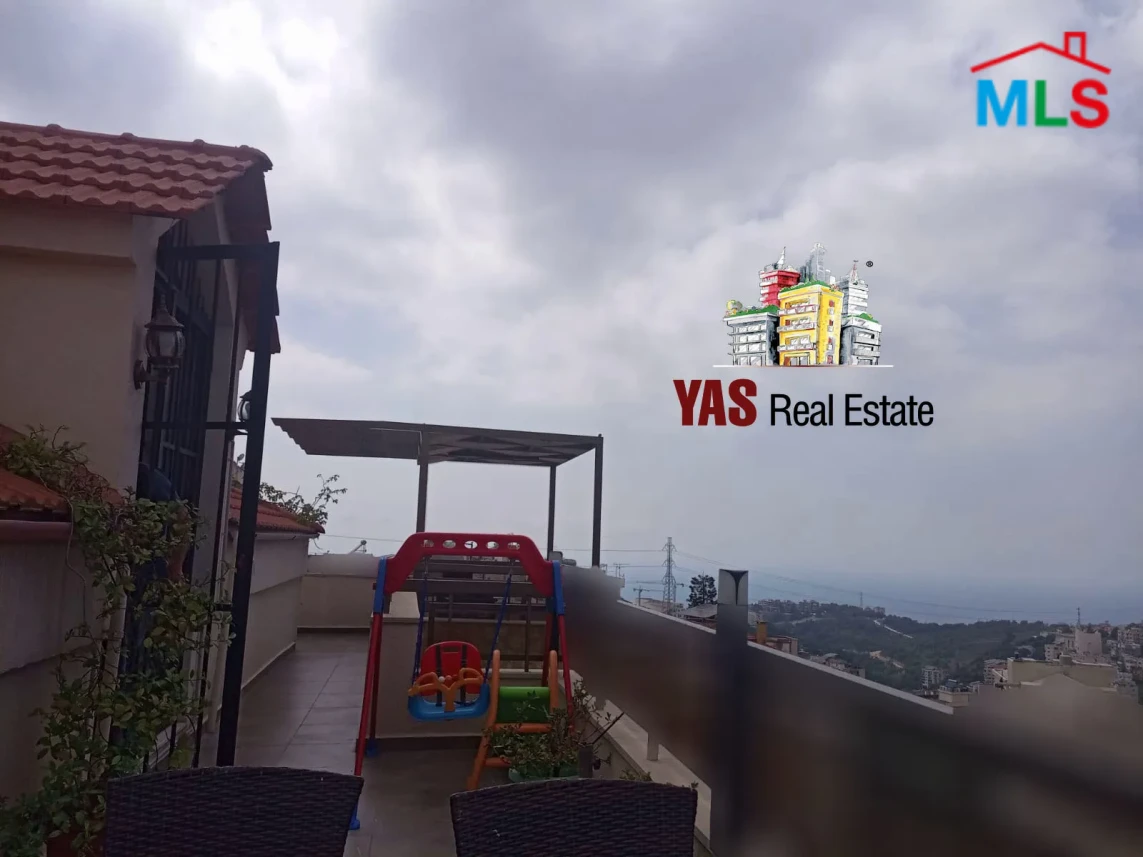 Awkar/Bellevue 335m2 | 120m2 Terrace | Luxury | Decorated | View | PA